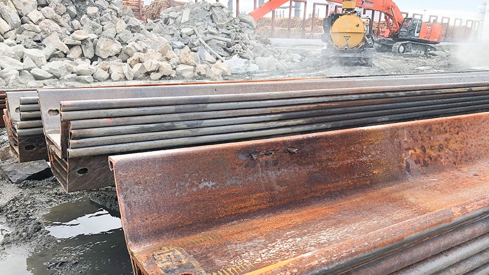 Tips for driving sheet pile
